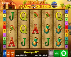 Book of Crazy Chicken: Golden Nights Bonus  -  Gamomat