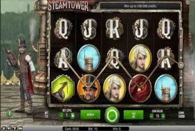 Steam Tower  -  NetEnt